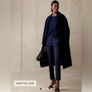 Banana Republic curvy rayan wool blend 4S pants